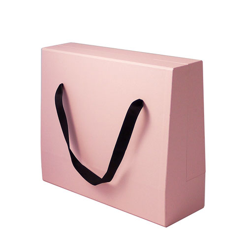 rigid cardboard handle box bag? (8)