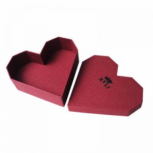 Love Heart Shaped Paper Gift Box