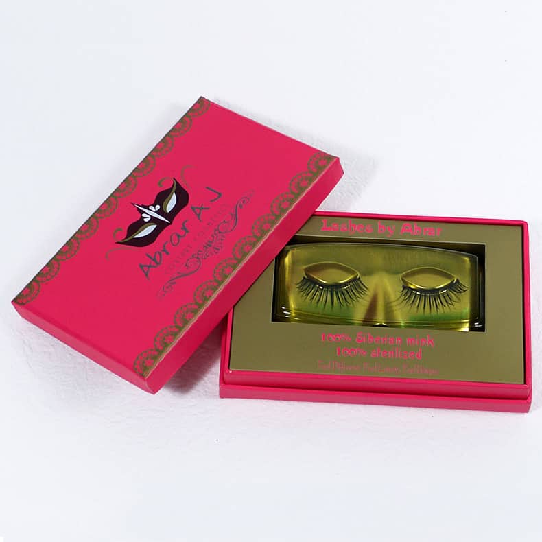 Pink Eyelash Box