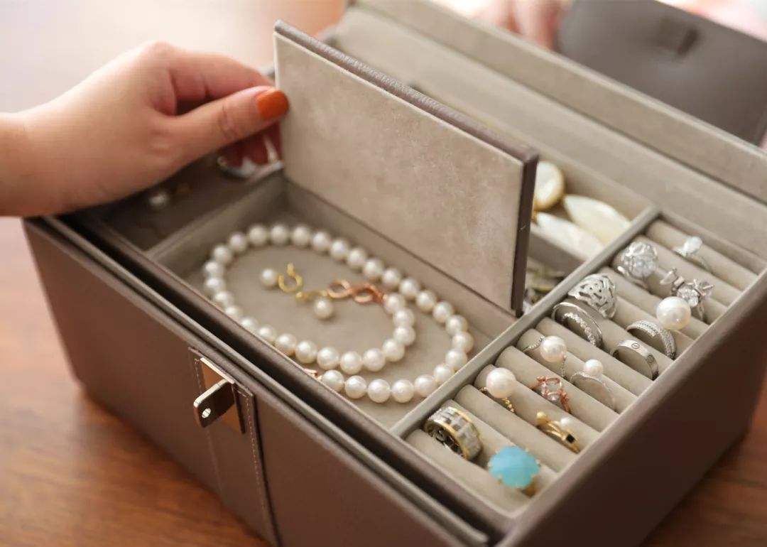 jewelry in a jewelry box