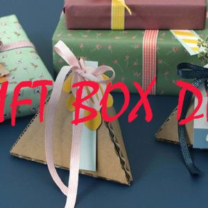 DIY Gift Boxes – How To Make Squad, Round, Heart-Shaped, Pillow, Star-Shaped & Pyramid Box?