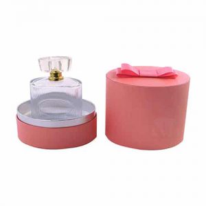 Pink Oval Perfume Box