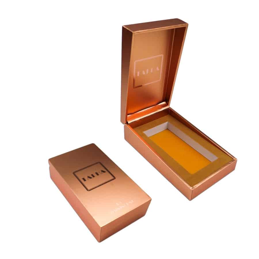 Rose Golden Perfume Packaging Box
