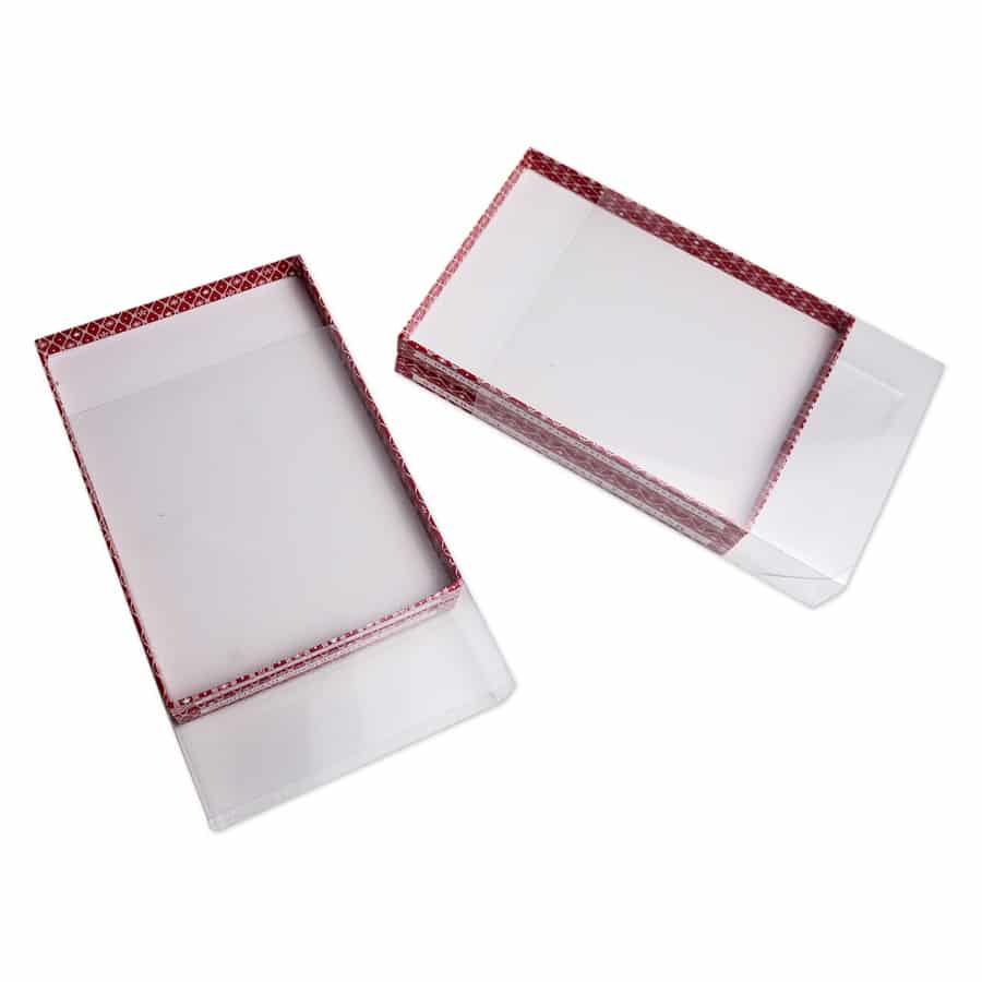 Transparent Lid Chocolate Draw Box