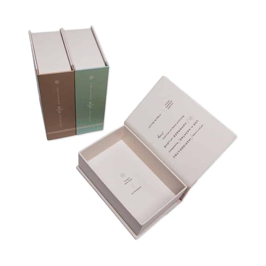 Book Shaped Cosmetic Paper Box