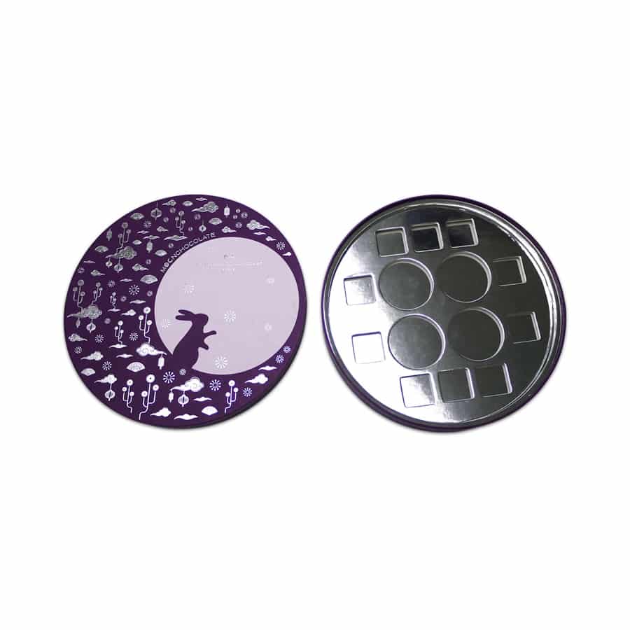 Round Chocolate Cookie Gift Boxes