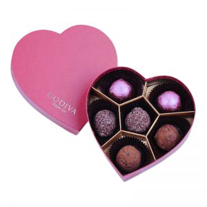 Heart Shaped Chocolate Bonbon Packaging Box