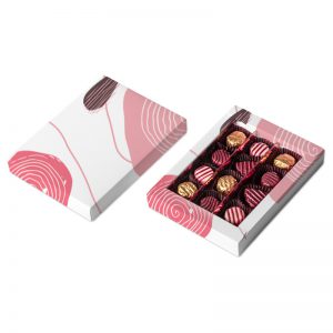 Lid-Bottom Chocolate Boxes With Inserts