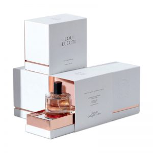 علبة زجاجة عطر