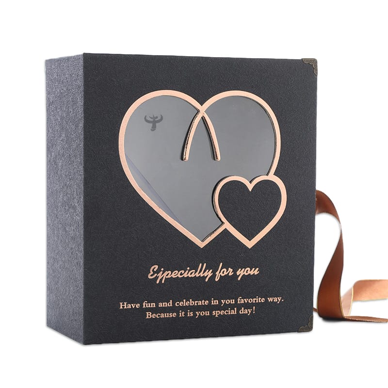 Heart Shape Window Foldable Packaging