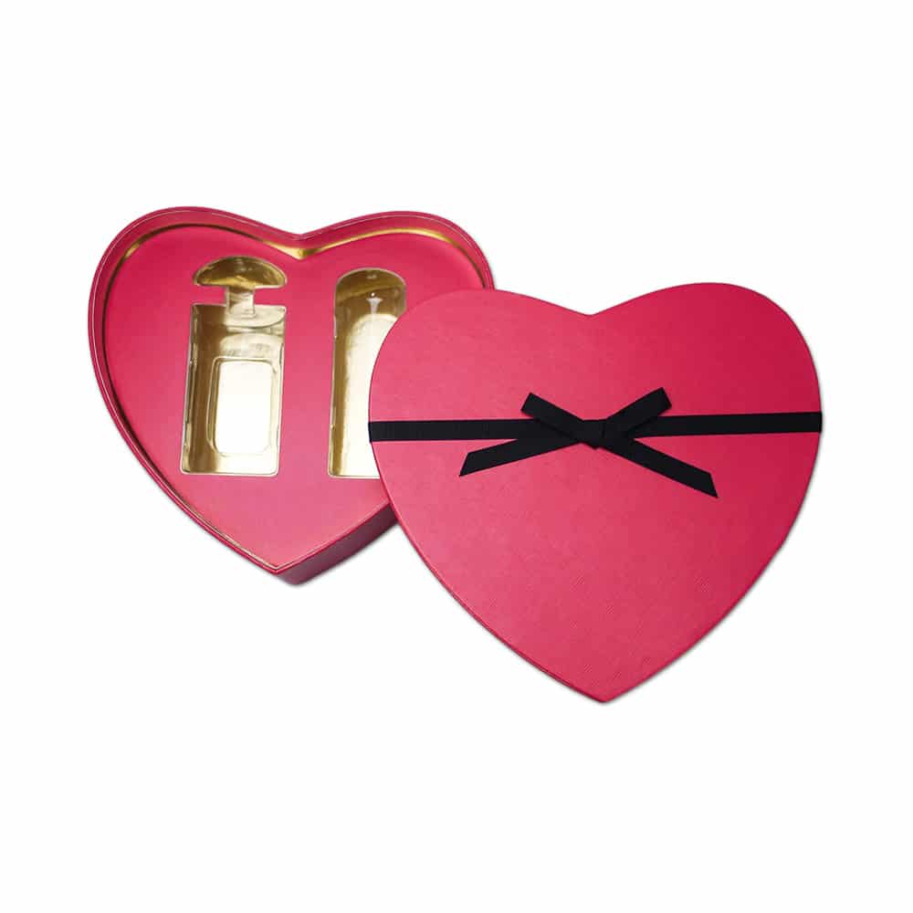 Luxury Heart Paper Box Cosmetic Packaging