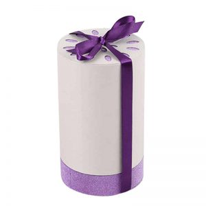 Round Tube Shaped Perfume Box with Insert