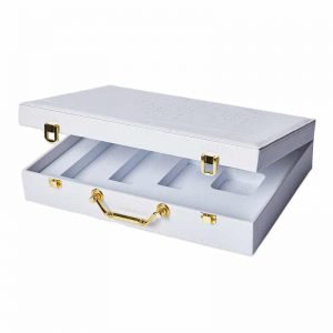 PU Hinged Lid Perfume Packaging Boxes