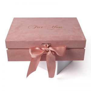 Pink Folding Present Box
