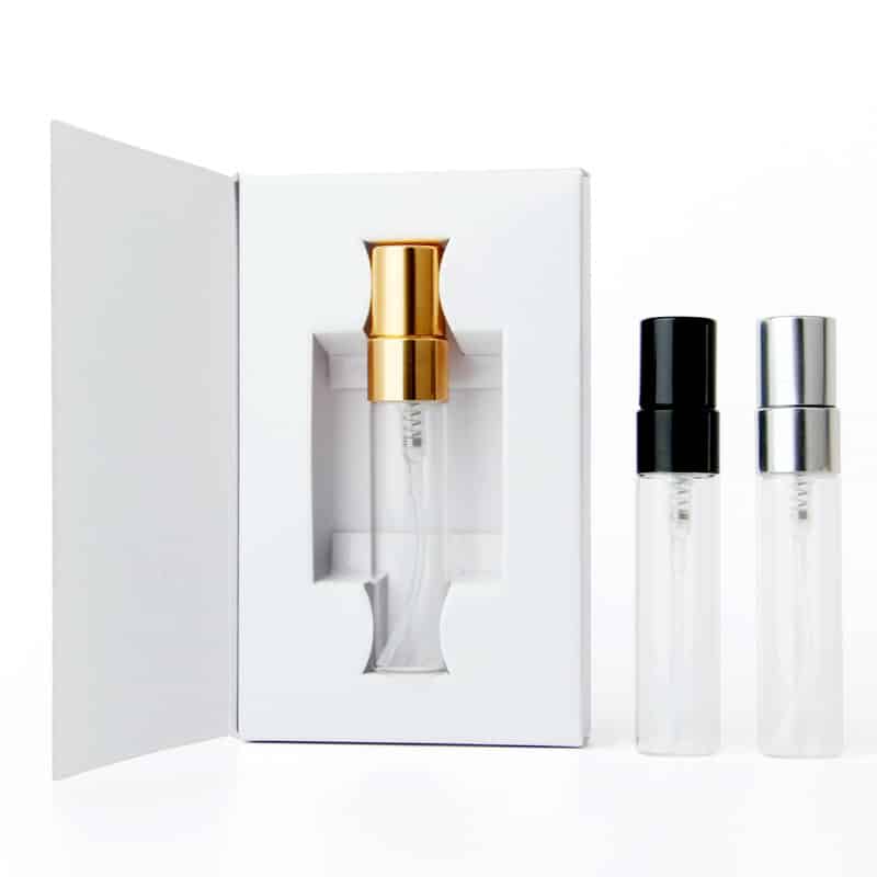 Spray Fragrance Sample Bottle Packaging Box | Kali Custom Flip Top Boxes