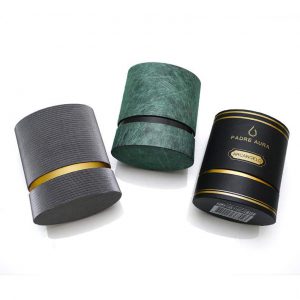 Oval Perfume Tube Packaging Boxes