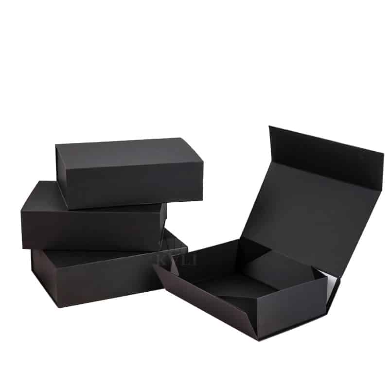 Black Collapsible Box Package