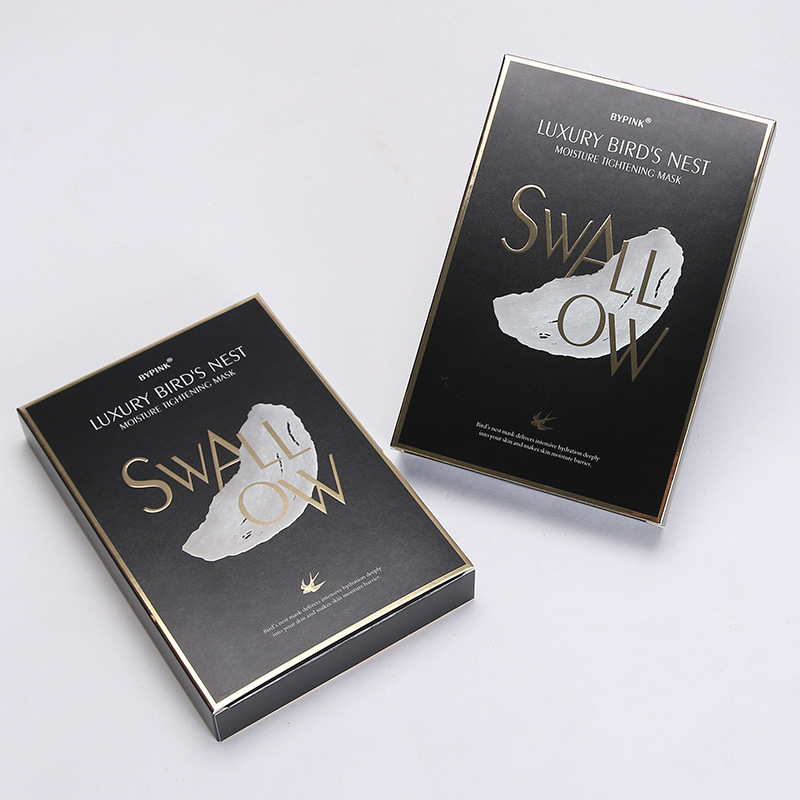 Boîte d'emballage pour masque de soin de la peau