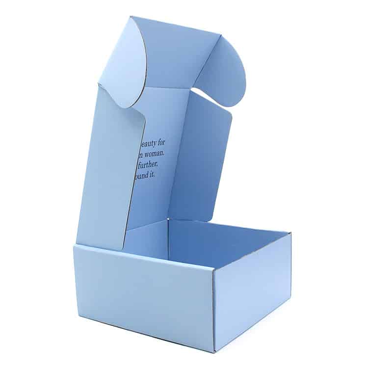 Folding Colored Blue Envelope Luxury Cosmetic Tuck Top 6X4X4 Paper Mailer  Box for Art Work Shipping - China Gift Box Cardboard, Pink Cardboard Box