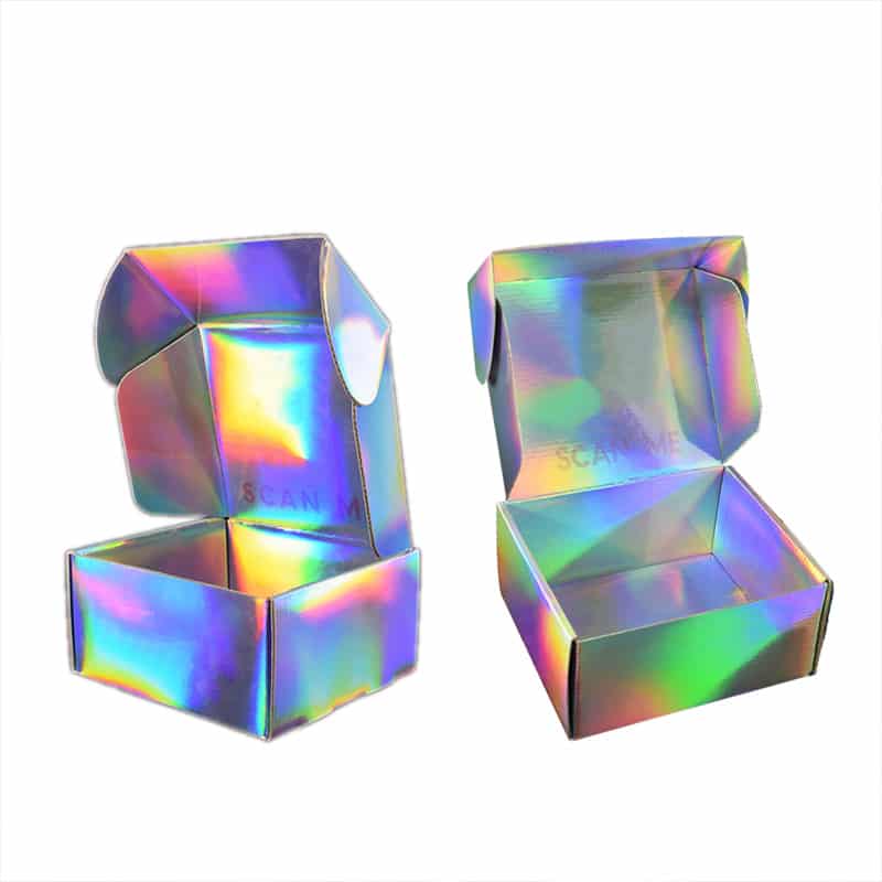 10x8x4 Holographic Designer Boxes