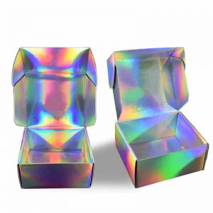 Holographic Cosmetic Mailer Boxes