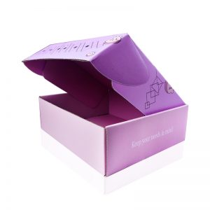 Pink Mailer Post Corrugated Box Package