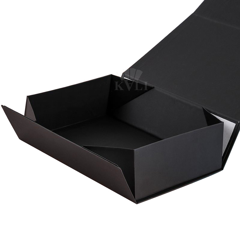 Black Fold Open Gift Boxes