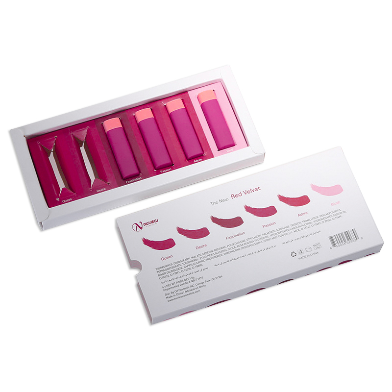 Lipstick Set Packaging Box with Insert Kali Custom Makeup Boxes