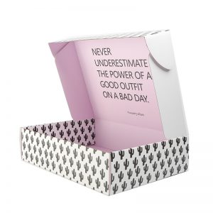 Corrugated Bra And Underwear Shipping Boxes