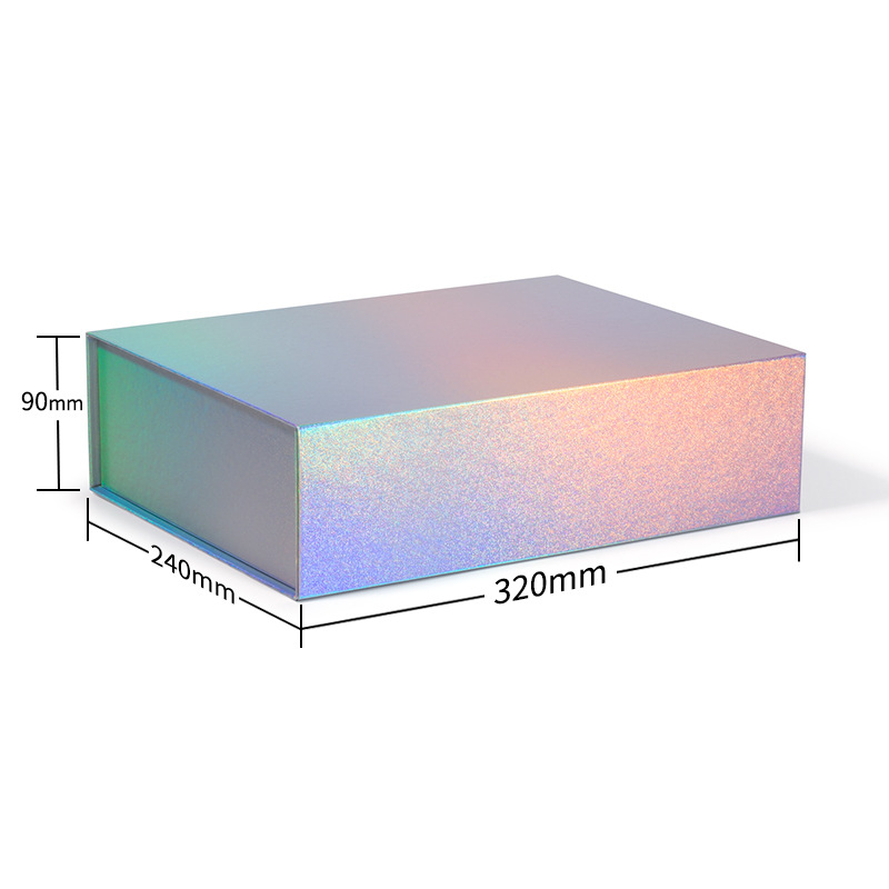 Holographic Magnetic Foldable Gift Boxes