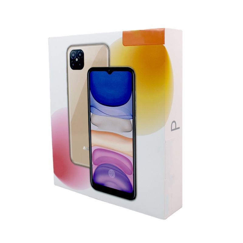 Rigid Square Cell Phone Box with Insert