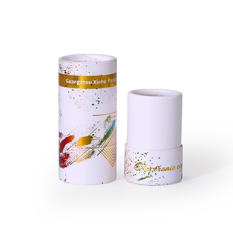 Custom Logo Printed Cardboard Cylinder Boxes