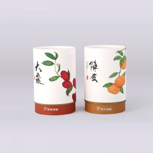 Portable Round Shaped Food Packaging Boxes