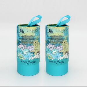 Tiger Pattern Packaging Round Box