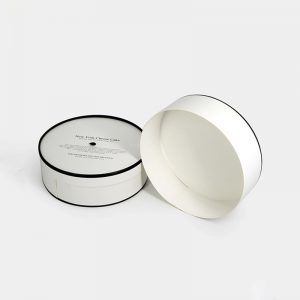 White & Large Storage Round Box