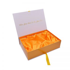 Magnetic Closure Hair Extension Packaging Box