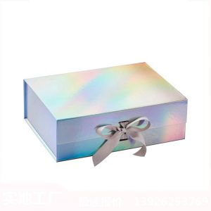Holographic Flat Pack Gift Boxes
