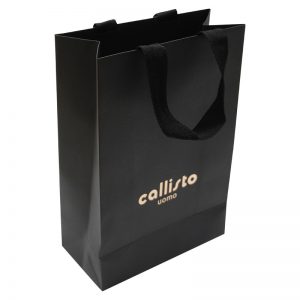 Black Matte Gift Bags & Shopping Bags