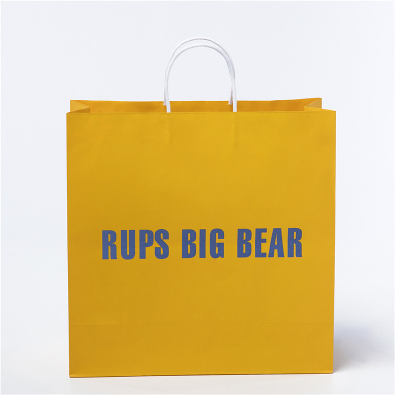 Shopping Bag With Twisited Handles