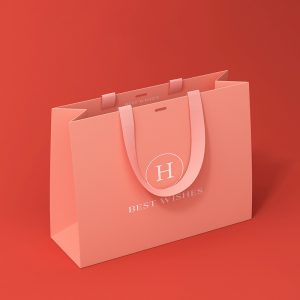 Custom Embossed Paper Gift Bags