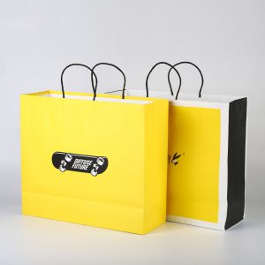 Custom Tinted Shopping Bags with Twisted Handles