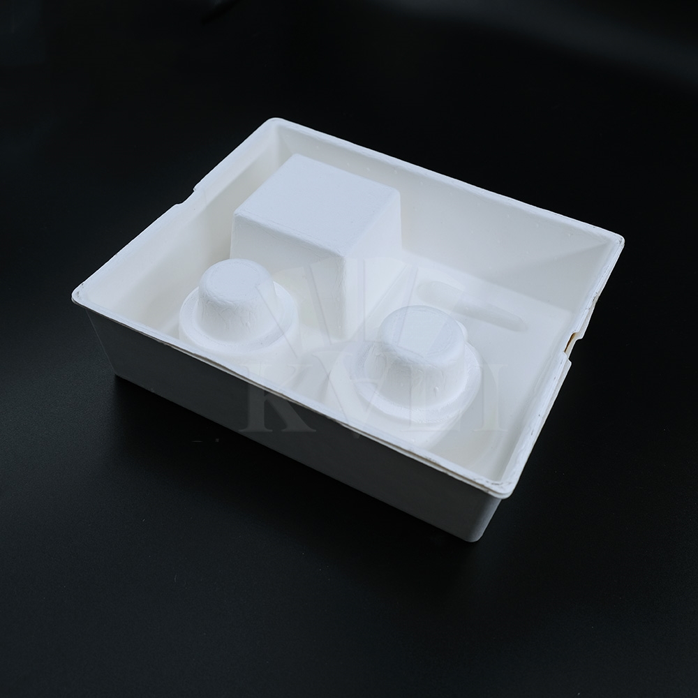 Custom Eco-Friendly Sugarcane Bagasse Skincare Packaging Boxes