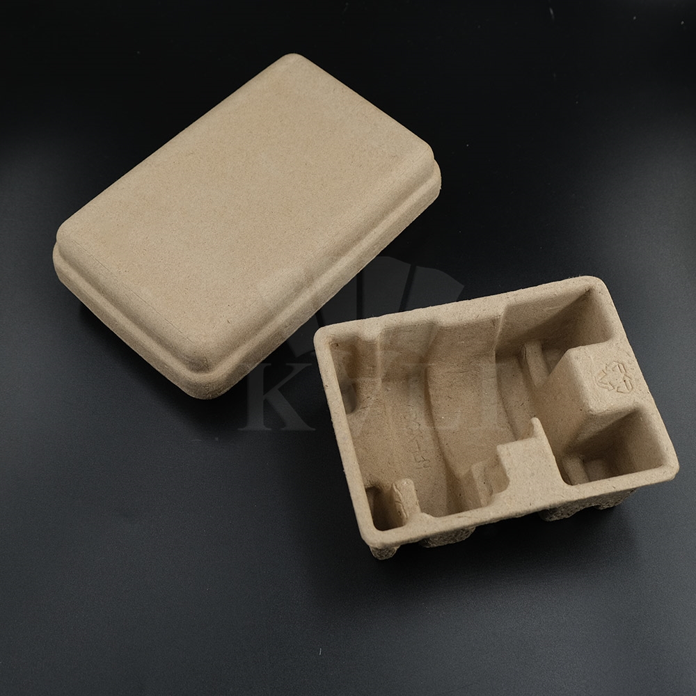 Custom Eco-Friendly Sugarcane Bagasse Molded Pulp Boxes