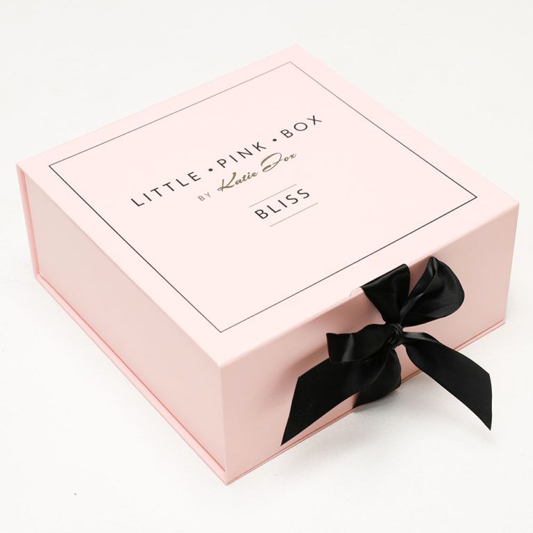 Pink Folding Boxes With Lids
