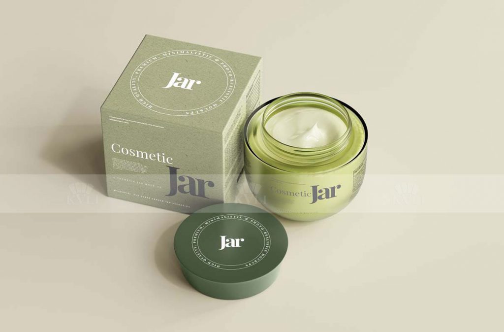 Cosmetic Cream Jar Box