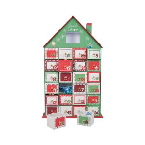 Christmas Candy Advent Calendar House