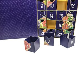 Magnetic Foldable Beauty Advent Calendar Boxes