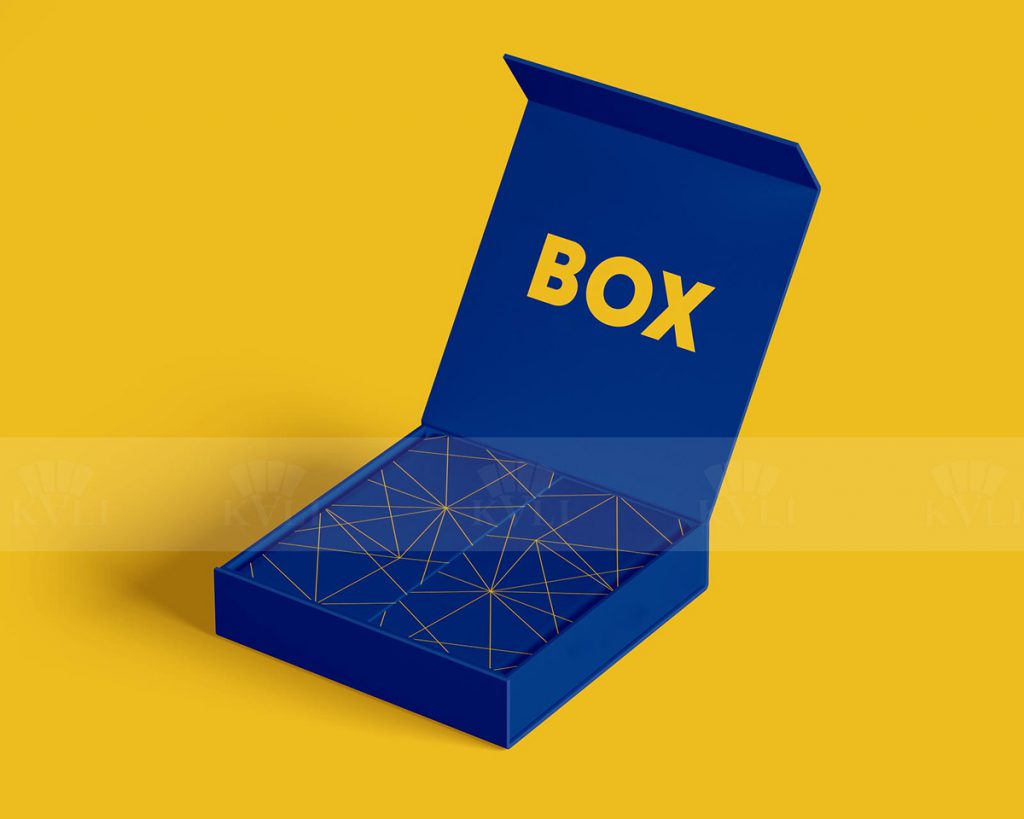 Blue Magnetic Gift Box