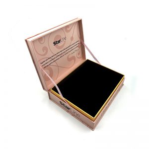 Custom Magnetic Closure Hinged Skincare Cosmetic Packaging Box