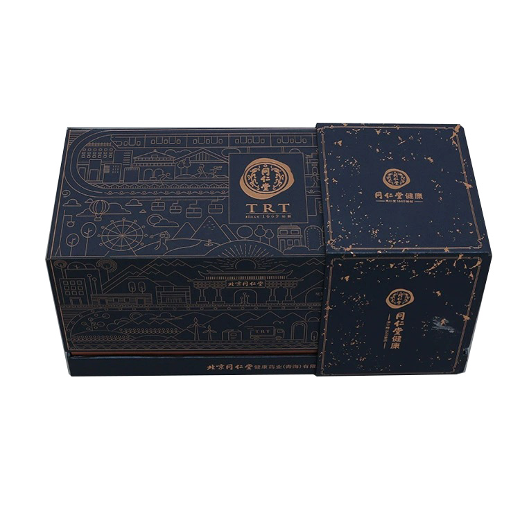 Custom Flip Lid Wood Gift Packaging Box